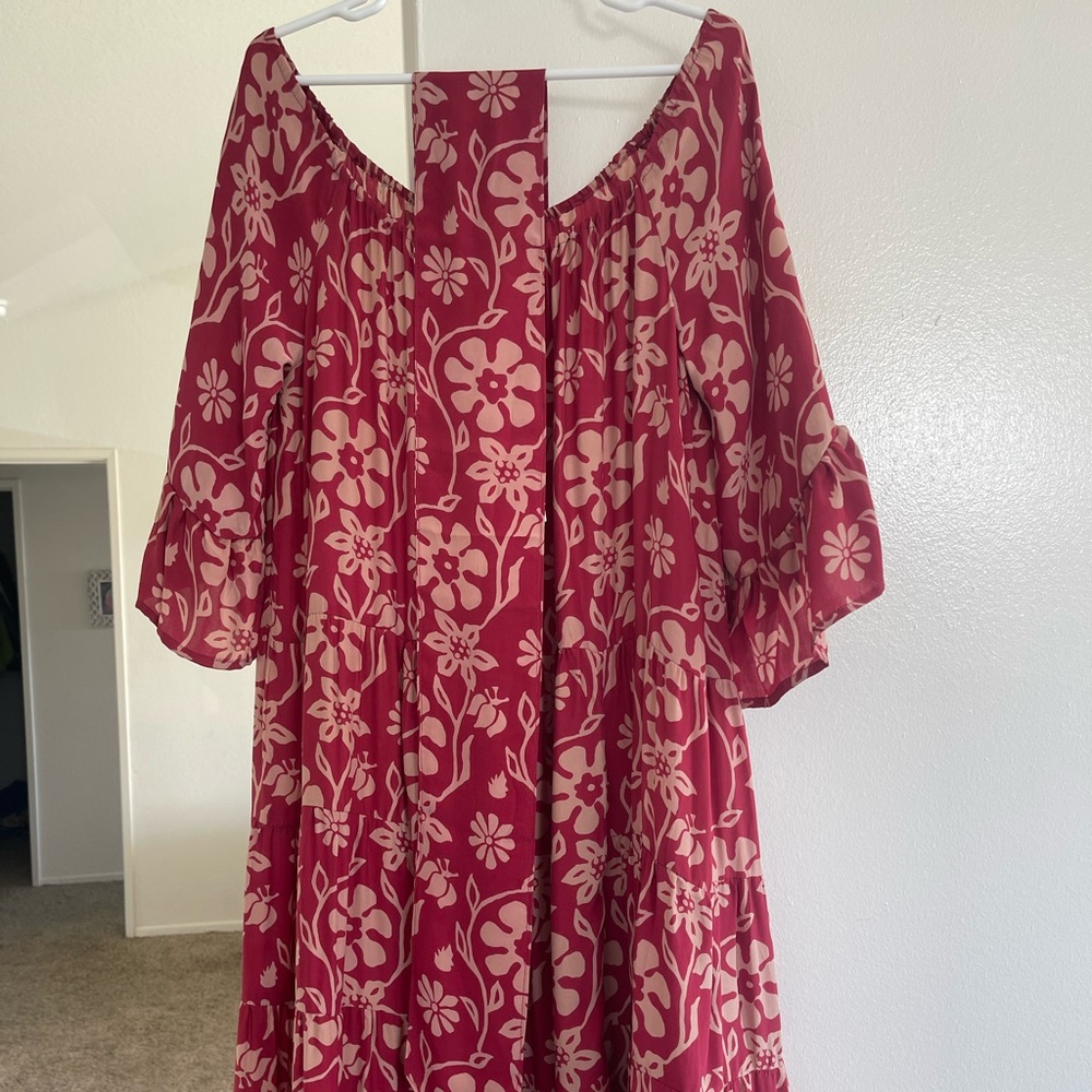 Natalie Martin Mesa Maxi L Botanical Berry